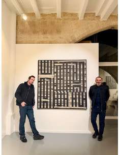 Toile Diffractum - Franck NOTO x L'ATLAS 2