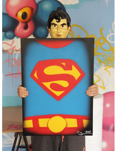Superman sur béton - GUM