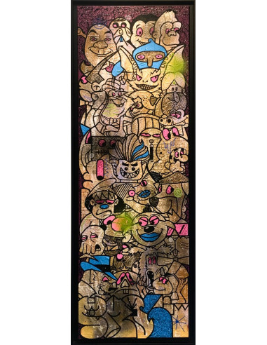 Crazy world canvas - SMOLE