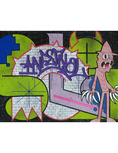 Oeuvre sur papier 8 - SMOLE