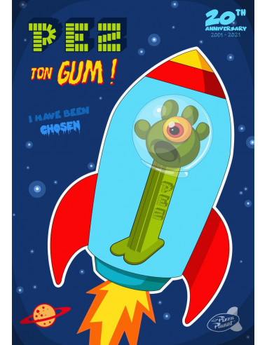 "Spaceman" print - GUM