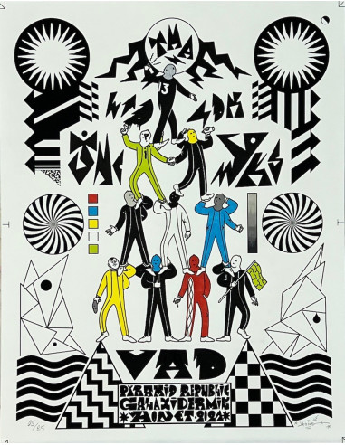 Galaxidermie - Pyramid Republic sur papier - HONET