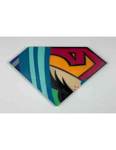 Superman Canvas - John CRASH Matos