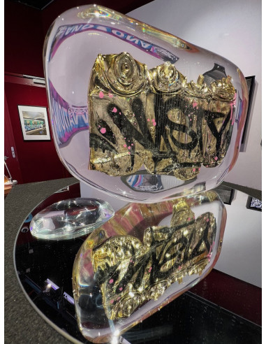 Inclusion galet gold - NASTY