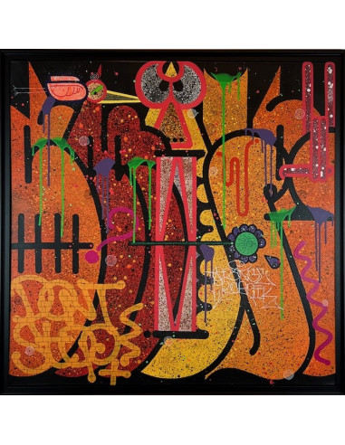 "Orange Mekanik" canvas - SMOLE