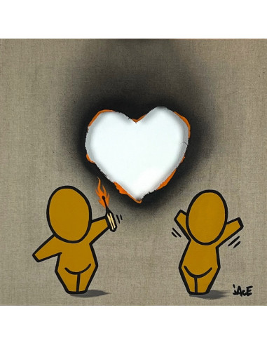 Tout feu tout flamme canvas - JACE