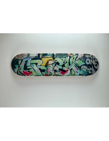 Skateboard "One Tunnel, 1979" - John CRASH Matos