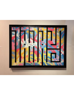 Toile "Wich side do you prefer" - NASTY x L'ATLAS