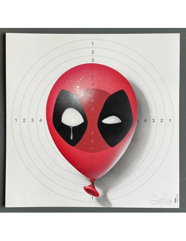 "Red ball on paper" 2024 - GUM