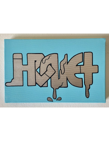 Toile série graffiti n°7 - HONET