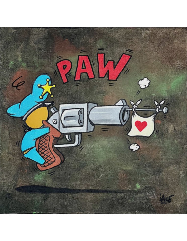 "Paw paw paaaw" canvas - JACE