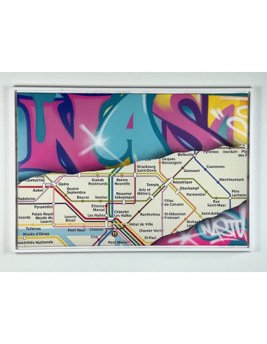 "Under the city" Canvas - NASTY