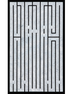 Canvas "Sponge calligraphy" - L'ATLAS