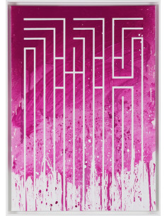 Toile "PINK MATTER" - L'ATLAS